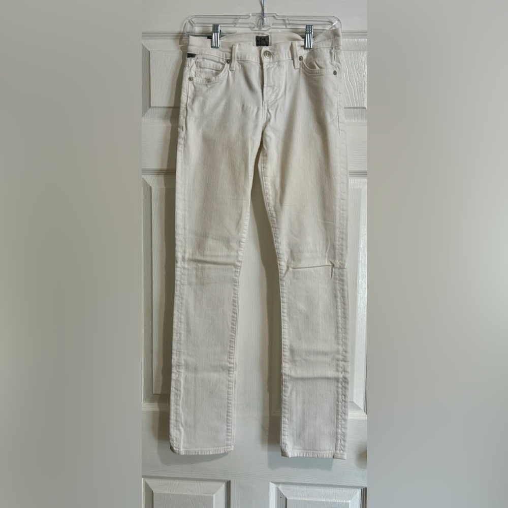 Citizens Of Humanity Cream Skinny Jeans